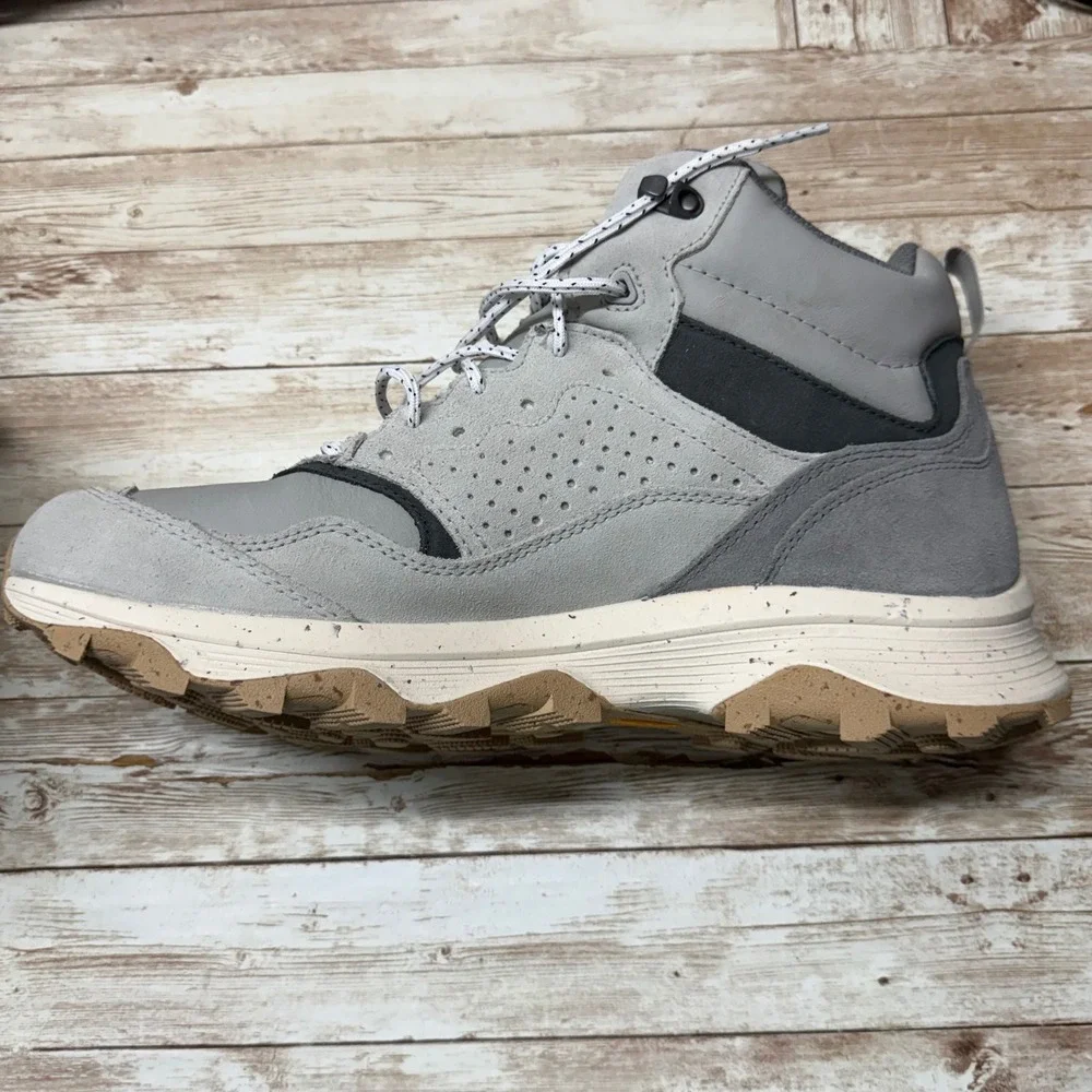 Merrell Speed Solo MXD Mid WP Mens 12 Alloy Grey Waterproof Hiking Boots J038143